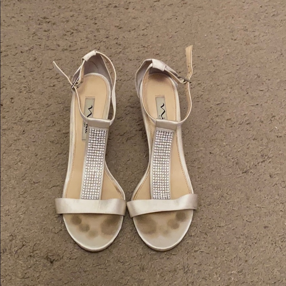 Nina sparkly heels